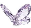 Swarovski Butterfly Violet Crystal-Retired