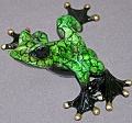 Alysa Green Barry Stein Bronze Frog Sculpture