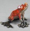 Red 'Don't Bug Me' Frog by Barry Stein
