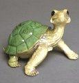 Green Daden Bronze Turtle Sculpture by Barry Stein