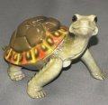 Multicolor-Brown Bronze Daden Turtle Sculpture