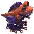 Orange-Purple Dezerae Frog, small