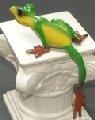 Multicolor-Lime Hang Over Bronze Frog by Barry Stein