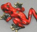 48 inch Lola Bronze Frog Sculpture by Barry Stein