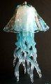 Aqua Jellyfish Lamp, Double Dome