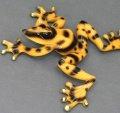 Orange and Black Kookala Bronze Frog by Barry Stein