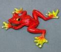 Red Kookala Bronze Frog by Barry Stein