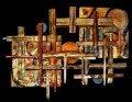 Kronos Metal Wall Sculpture
