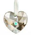 Swarovski My Heart 2007 Crystal - Silvertone - Retired