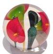Calla Lily Paperweight, Red by Scott Bayless