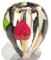 Calla Lily Vase, Red by Scott Bayless