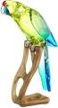 Swarovski Green Rosella Jonquil Mega Bird