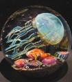 Blue Moon Swimming Jellyfish by Richard Satava special order
