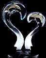Amore, Loving Dolphins Sculpture