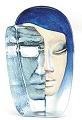 FeMale Mask by Mats Jonasson, Blue MJ-65128