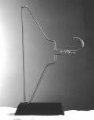 Coat Hanger Glass Sculpture