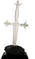 Excalibur Glass Sculpture, in stone