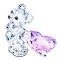 With You - Swarovski Crystal Kris Bear with Heart