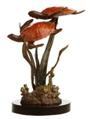 Lagoon Encounter Sea Turtles Sculpture 80081C
