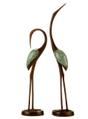 Bronze Cranes Pair 80102
