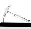 Hammer and Nail, long, Glass Sculpture - OK to Special order on site
