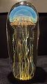 Blue Moon Glass Jellyfish Sculpture Satava