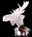 Dominion Moose Sculpture Ltd Ed, by Kitty Cantrell retired