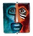 Mats Jonasson Domino Masq Wall Sculpture -MJ 63028