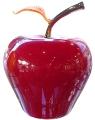 Glass Fruit, Red Apple, oversized, by Cliff Goodman
