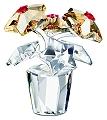 Swarovski Crystal Star Blossoms in Pot - Retired