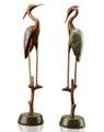 Wetlands Crane Pair  Sculpture 80154