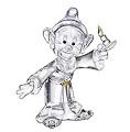 Swarovski Crystal Dopey Dwarf, from Snow White