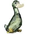Duke, large Duck, Swarovski Lovlots City Park Collection