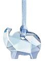 Little Messengers Aquamarine Elephant Ornament