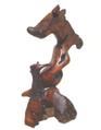 "Seahorse Fantasy" Abstract Sculpture by Daryl Stokes