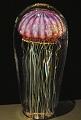 Richard Satava Gold Ruby Magnum Sized Jellyfish, 9 5/8 inches