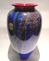 Satava  Blue Harvest Moon Vase  - medium