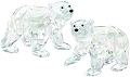 2011 SCS Polar Bear Companion Cub Pieces, Crystal Moonlight