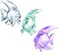 Swarovski Crystal Set of 3 Fish