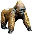 Barry Stein Female Gorilla Bronze Sculpture