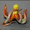 Barry Stein Eli Octopus Orange