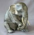 Barry Stein Papa Elephant Bronze African Wildlife Sculpture