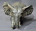 Barry Stein Elephant Mother Bronze Wildlife Sculpture
