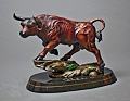 Barry Stein Maximus Bronze Bull Sculpture
