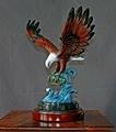 Barry Stein Splashdown Bronze Eagle Sculpture