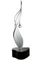 Frabel Studios Glass Dewdrop Foliage CLEAR