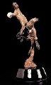 Otters 2000-Bronze Sculpture by Kitty Cantrell