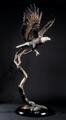 Free Spirit, Bronze Bald Eagle Sculpture by Kitty Cantrell