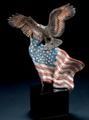 Reaching Higher, Metal Eagle Sculpture by Kitty Cantrell