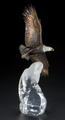 Metal Eagle Sculpture - Cloud King Retired